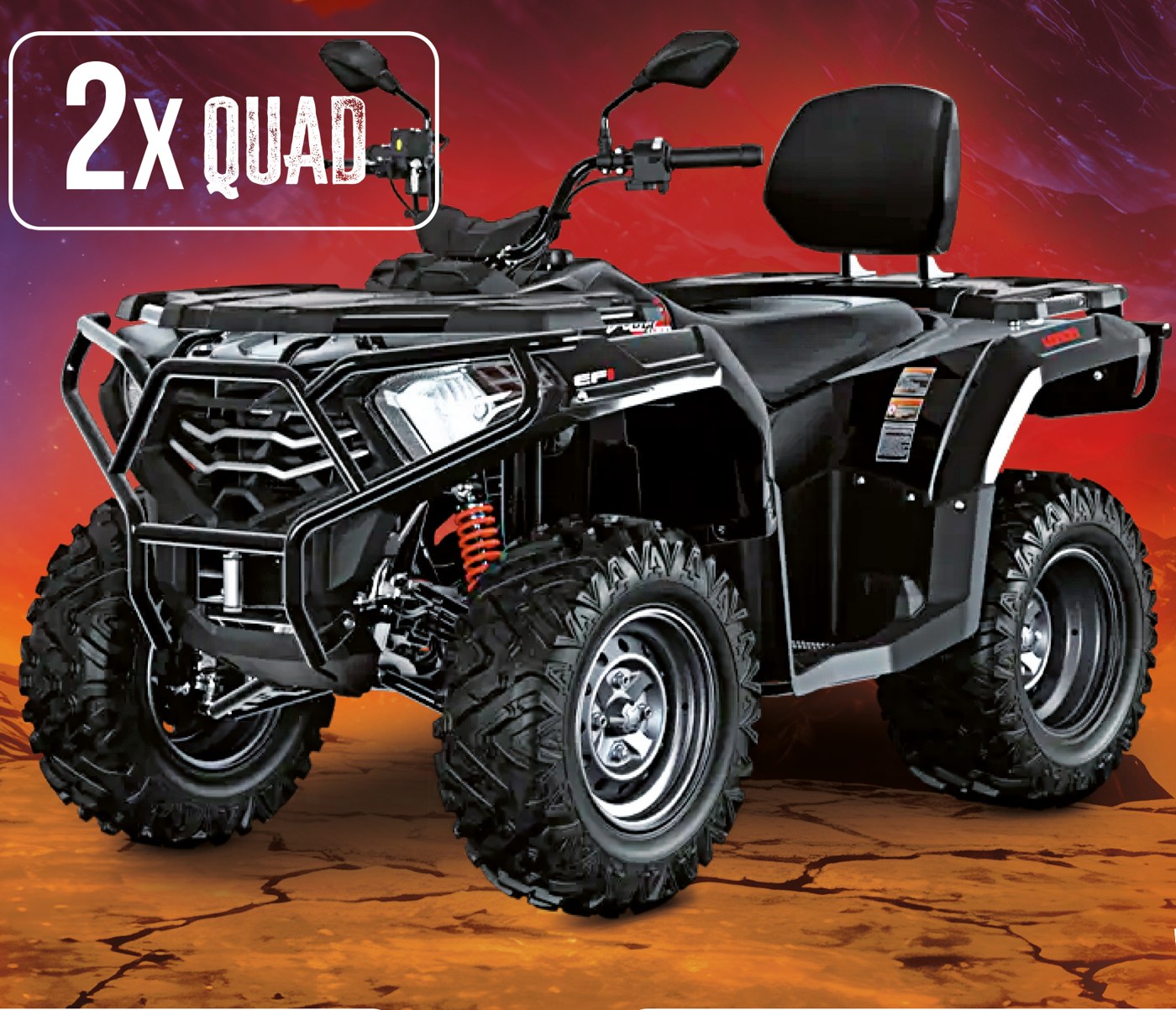 2x Quad